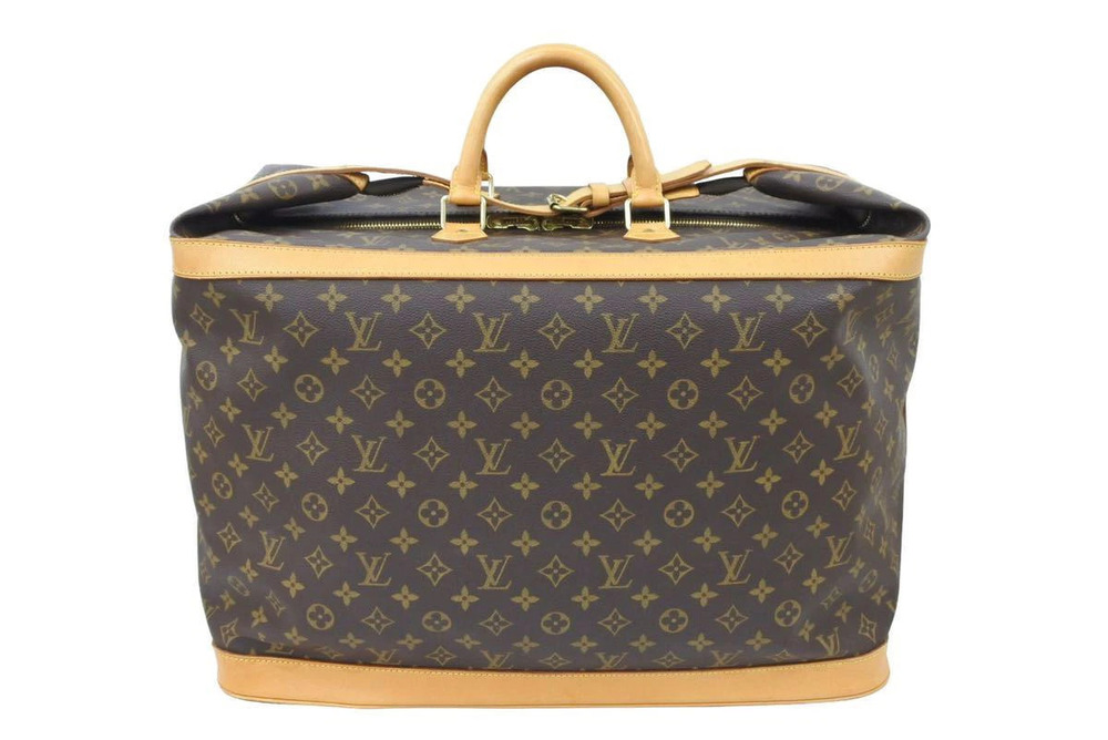 Louis Vuitton Cruiser Bag Travel Boston Brown Gold